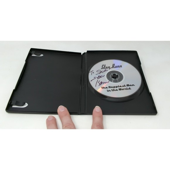 Stan Kann The Happiest Man In The World DVD‎ Signed Signature Music Organ VTG - Picture 2 of 4